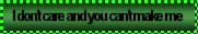 Don't care